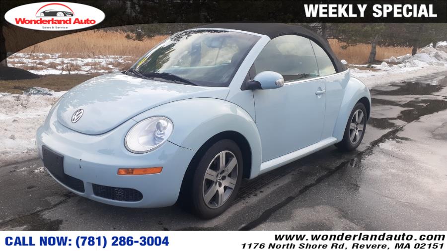 2006 Volkswagen New Beetle Convertible 2dr 2.5L Auto, available for sale in Revere, Massachusetts | Wonderland Auto. Revere, Massachusetts