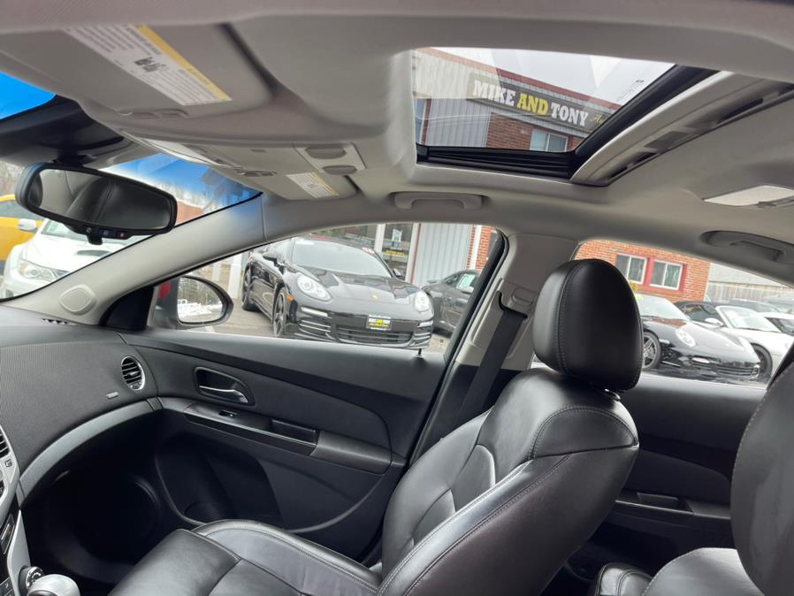 2012 Chevrolet Cruze 4dr Sdn LT w/2LT, available for sale in South Windsor, Connecticut | Mike And Tony Auto Sales, Inc. South Windsor, Connecticut 2012 Chevrolet Cruze 4dr Sdn LT w/2LT, available for sale in South Windsor, Connecticut | Mike And Tony Auto Sales, Inc. South Windsor, Connecticut