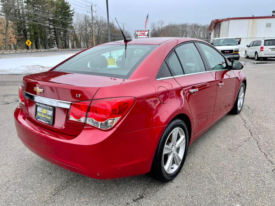 2012 Chevrolet Cruze 4dr Sdn LT w/2LT, available for sale in South Windsor, Connecticut | Mike And Tony Auto Sales, Inc. South Windsor, Connecticut 2012 Chevrolet Cruze 4dr Sdn LT w/2LT, available for sale in South Windsor, Connecticut | Mike And Tony Auto Sales, Inc. South Windsor, Connecticut