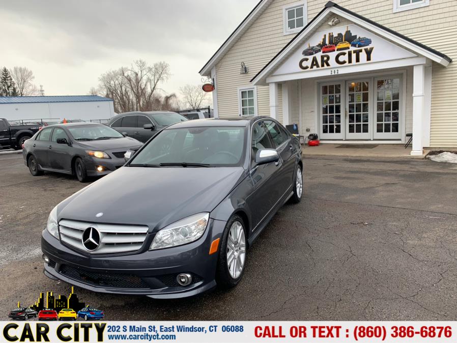 2009 Mercedes-Benz C-Class 4dr Sdn 3.0L Luxury 4MATIC, available for sale in East Windsor, Connecticut | Car City LLC. East Windsor, Connecticut