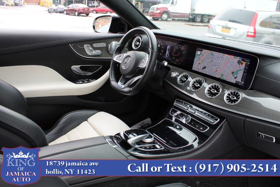 2018 Mercedes-Benz E-Class E 400 4MATIC Coupe, available for sale in Hollis, New York | King of Jamaica Auto Inc. Hollis, New York 2018 Mercedes-Benz E-Class E 400 4MATIC Coupe, available for sale in Hollis, New York | King of Jamaica Auto Inc. Hollis, New York