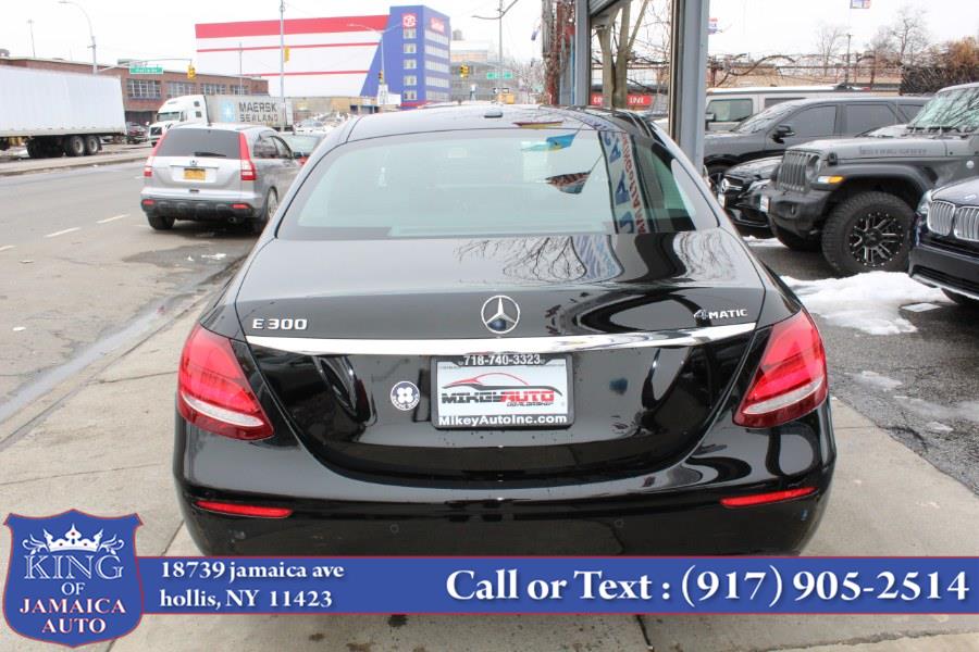 Used Mercedes-Benz E-Class E 300 4MATIC Sedan 2018 | King of Jamaica Auto Inc. Hollis, New York Used Mercedes-Benz E-Class E 300 4MATIC Sedan 2018 | King of Jamaica Auto Inc. Hollis, New York