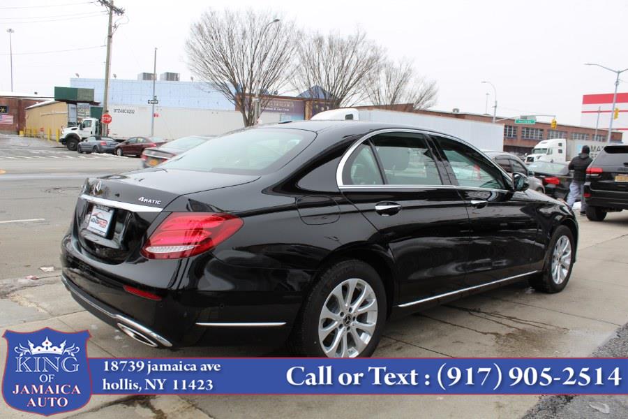 Used Mercedes-Benz E-Class E 300 4MATIC Sedan 2018 | King of Jamaica Auto Inc. Hollis, New York Used Mercedes-Benz E-Class E 300 4MATIC Sedan 2018 | King of Jamaica Auto Inc. Hollis, New York