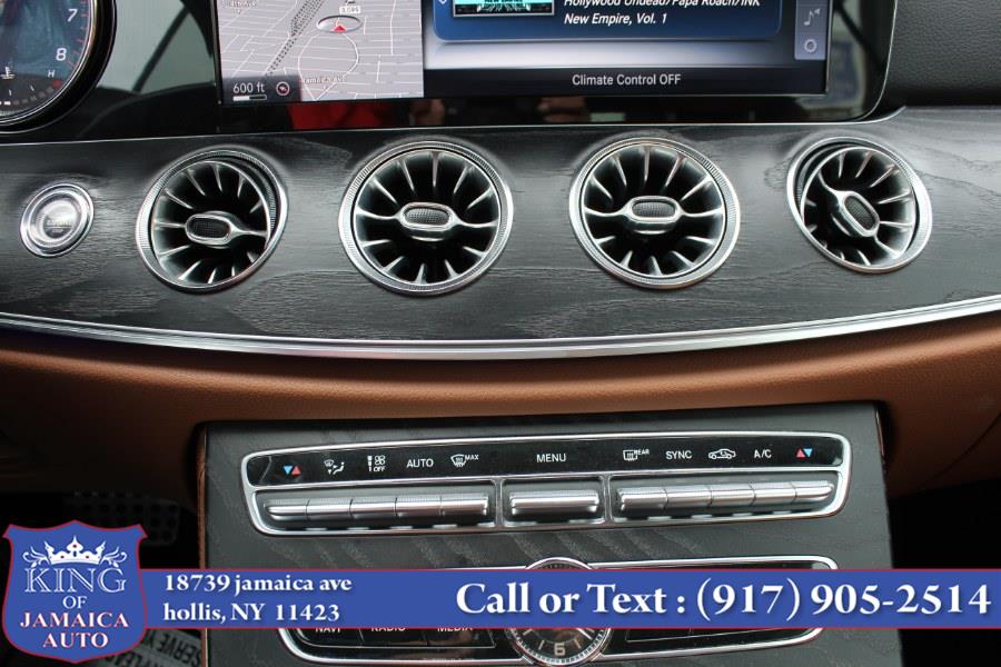 Used Mercedes-Benz E-Class E 400 4MATIC Coupe 2018 | King of Jamaica Auto Inc. Hollis, New York Used Mercedes-Benz E-Class E 400 4MATIC Coupe 2018 | King of Jamaica Auto Inc. Hollis, New York