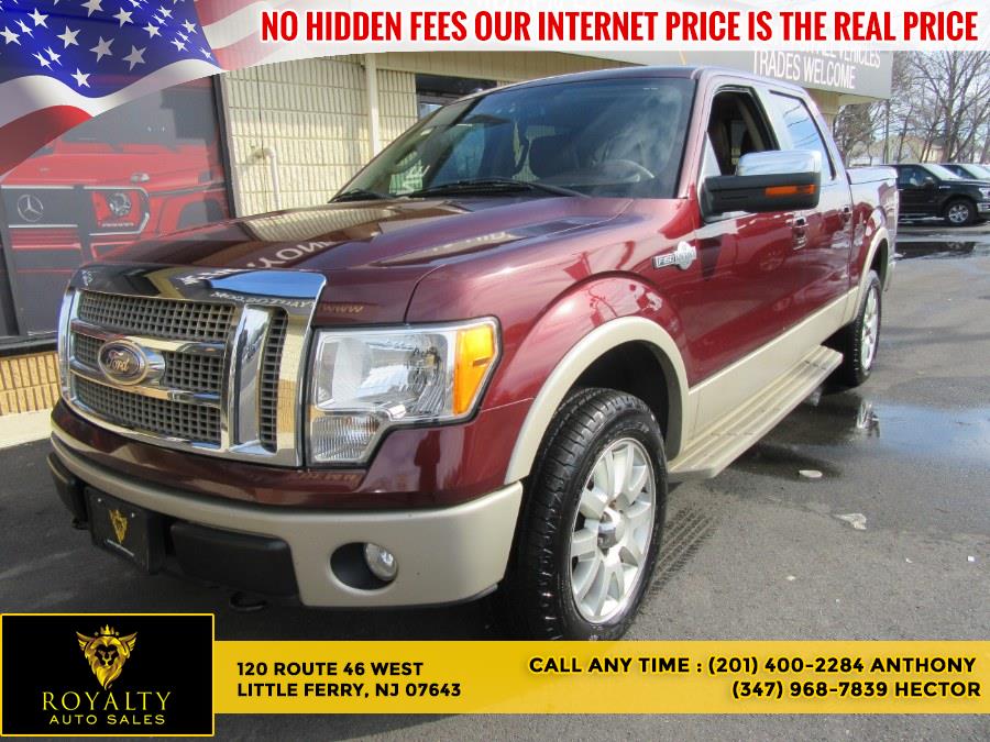 2010 Ford F-150 4WD SuperCrew 145" King Ranch, available for sale in Little Ferry, New Jersey | Royalty Auto Sales. Little Ferry, New Jersey
