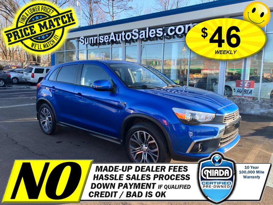 2016 Mitsubishi Outlander Sport AWC 4dr CVT 2.0 ES, available for sale in Rosedale, New York | Sunrise Auto Sales. Rosedale, New York