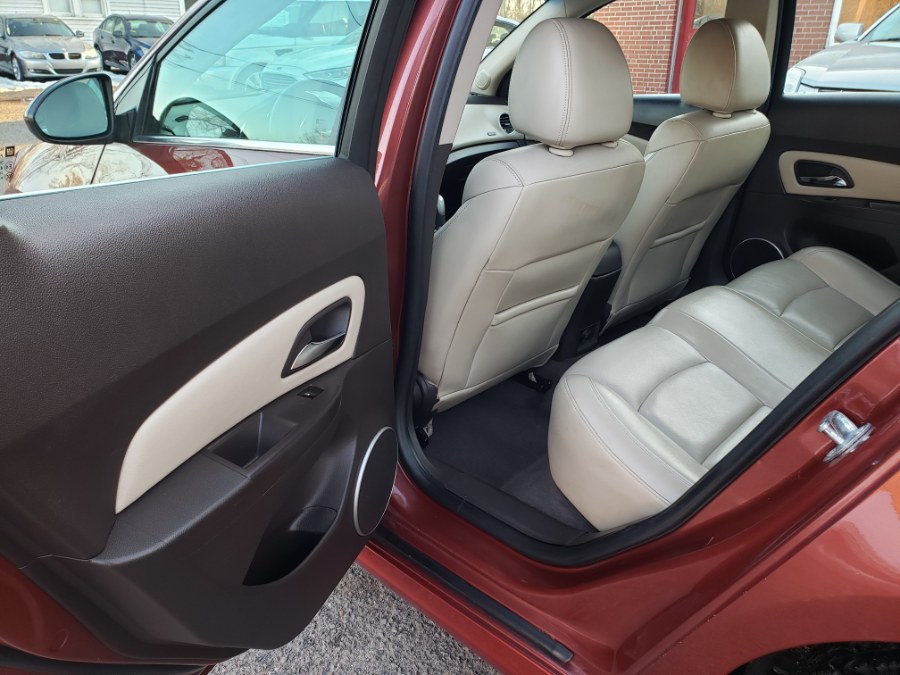 2012 Chevrolet Cruze 4dr Sdn LTZ Leather & Sunroof, available for sale in East Windsor, Connecticut | Toro Auto. East Windsor, Connecticut 2012 Chevrolet Cruze 4dr Sdn LTZ Leather & Sunroof, available for sale in East Windsor, Connecticut | Toro Auto. East Windsor, Connecticut