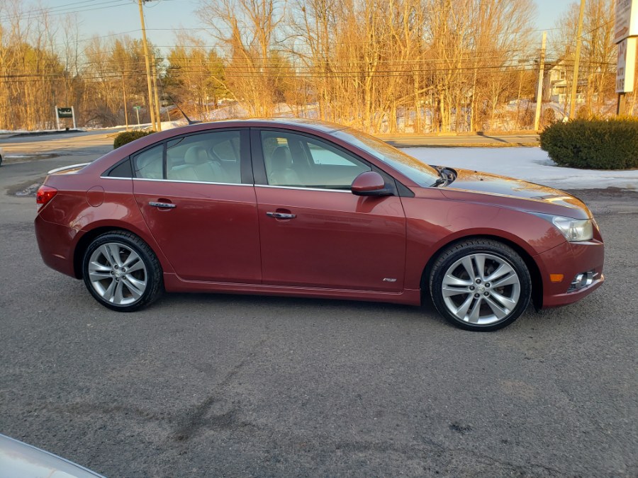 2012 Chevrolet Cruze 4dr Sdn LTZ Leather & Sunroof, available for sale in East Windsor, Connecticut | Toro Auto. East Windsor, Connecticut 2012 Chevrolet Cruze 4dr Sdn LTZ Leather & Sunroof, available for sale in East Windsor, Connecticut | Toro Auto. East Windsor, Connecticut