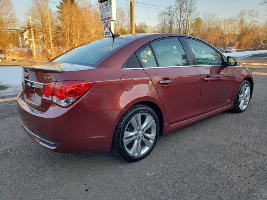 2012 Chevrolet Cruze 4dr Sdn LTZ Leather & Sunroof, available for sale in East Windsor, Connecticut | Toro Auto. East Windsor, Connecticut 2012 Chevrolet Cruze 4dr Sdn LTZ Leather & Sunroof, available for sale in East Windsor, Connecticut | Toro Auto. East Windsor, Connecticut