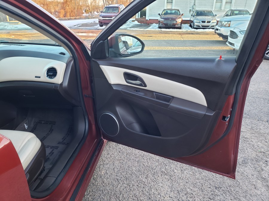 2012 Chevrolet Cruze 4dr Sdn LTZ Leather & Sunroof, available for sale in East Windsor, Connecticut | Toro Auto. East Windsor, Connecticut 2012 Chevrolet Cruze 4dr Sdn LTZ Leather & Sunroof, available for sale in East Windsor, Connecticut | Toro Auto. East Windsor, Connecticut