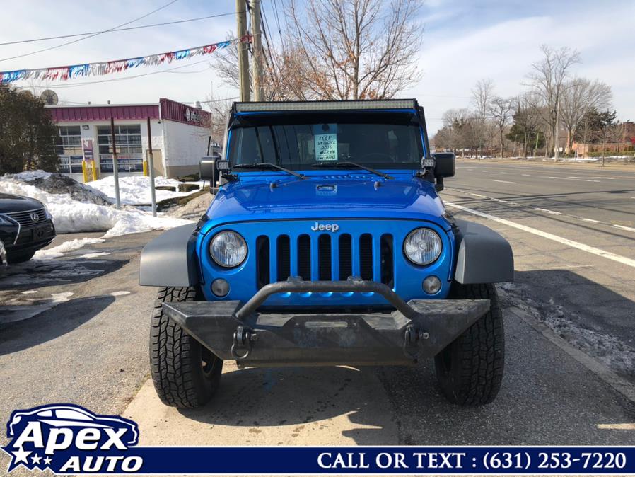 Used Jeep Wrangler Unlimited 4WD 4dr Sport 2015 | Apex Auto. Selden, New York