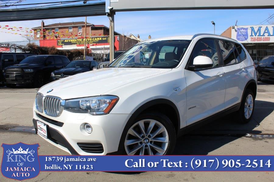 2017 BMW X3 xDrive28i Sports Activity Vehicle, available for sale in Hollis, New York | King of Jamaica Auto Inc. Hollis, New York
