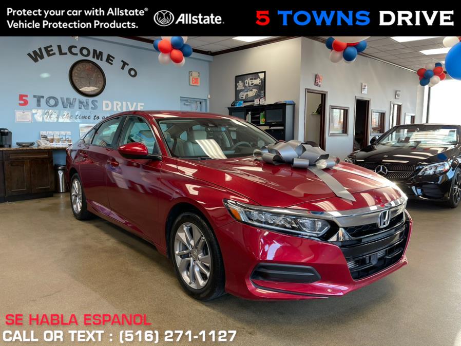 Used Honda Accord Sedan LX 1.5T CVT 2018 | 5 Towns Drive. Inwood, New York Used Honda Accord Sedan LX 1.5T CVT 2018 | 5 Towns Drive. Inwood, New York