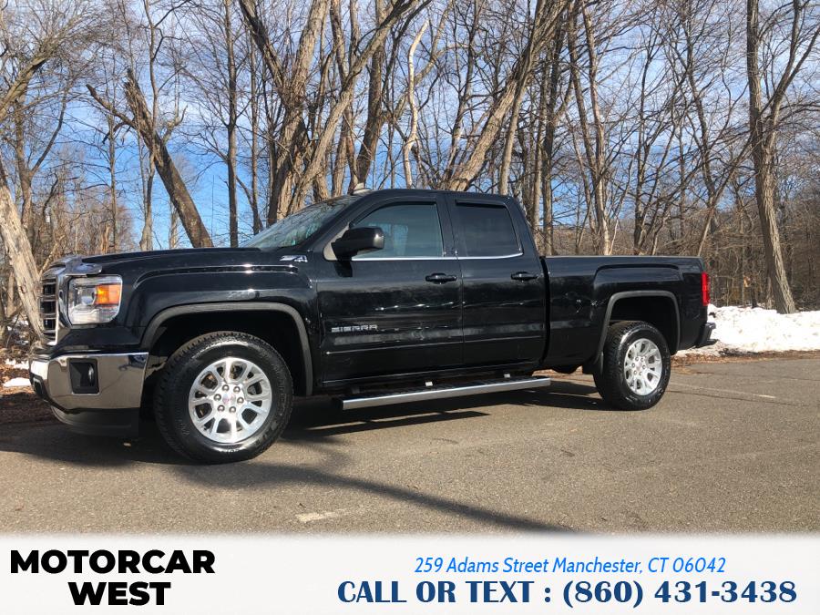 2015 GMC Sierra 1500 4WD Double Cab 143.5" SLE, available for sale in Manchester, Connecticut | Motorcar West. Manchester, Connecticut
