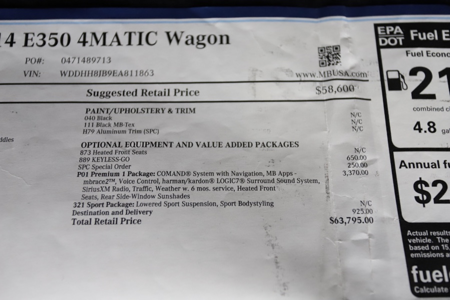 2014 Mercedes-Benz E-Class 4dr Wgn E350 Sport 4MATIC, available for sale in North Salem, New York | Meccanic Shop North Inc. North Salem, New York 2014 Mercedes-Benz E-Class 4dr Wgn E350 Sport 4MATIC, available for sale in North Salem, New York | Meccanic Shop North Inc. North Salem, New York