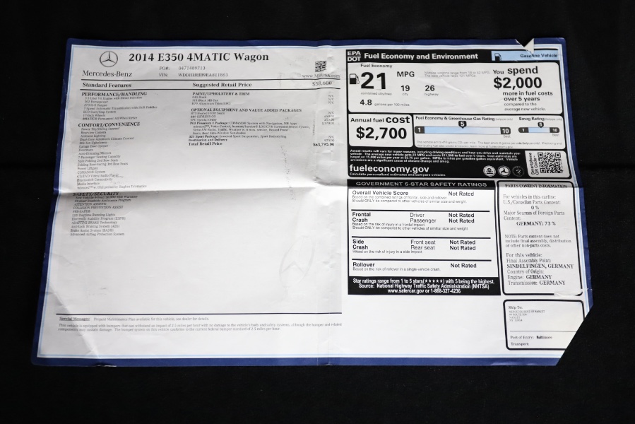 2014 Mercedes-Benz E-Class 4dr Wgn E350 Sport 4MATIC, available for sale in North Salem, New York | Meccanic Shop North Inc. North Salem, New York 2014 Mercedes-Benz E-Class 4dr Wgn E350 Sport 4MATIC, available for sale in North Salem, New York | Meccanic Shop North Inc. North Salem, New York