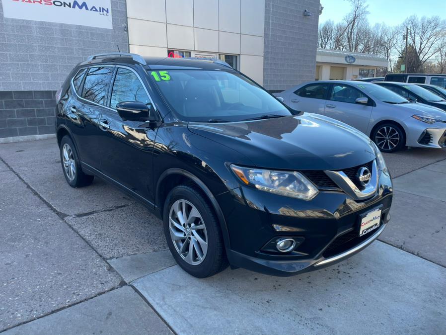 2015 Nissan Rogue AWD 4dr SL, available for sale in Manchester, Connecticut | Carsonmain LLC. Manchester, Connecticut