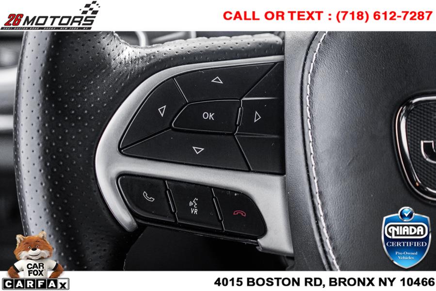Used Jeep Grand Cherokee Trackhawk 4x4 *Ltd Avail* 2018 | 26 Motors Corp. Bronx, New York Used Jeep Grand Cherokee Trackhawk 4x4 *Ltd Avail* 2018 | 26 Motors Corp. Bronx, New York