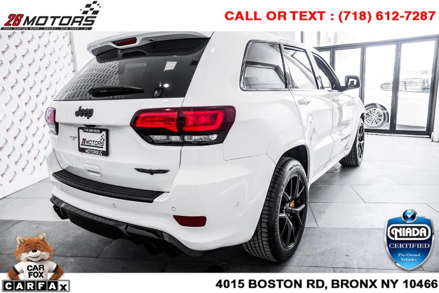 Used Jeep Grand Cherokee Trackhawk 4x4 *Ltd Avail* 2018 | 26 Motors Corp. Bronx, New York Used Jeep Grand Cherokee Trackhawk 4x4 *Ltd Avail* 2018 | 26 Motors Corp. Bronx, New York