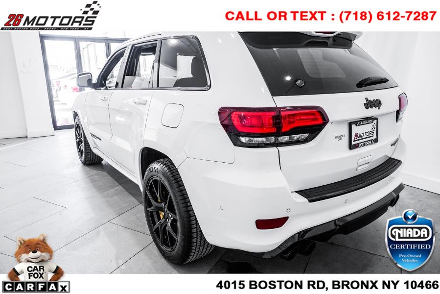 Used Jeep Grand Cherokee Trackhawk 4x4 *Ltd Avail* 2018 | 26 Motors Corp. Bronx, New York Used Jeep Grand Cherokee Trackhawk 4x4 *Ltd Avail* 2018 | 26 Motors Corp. Bronx, New York