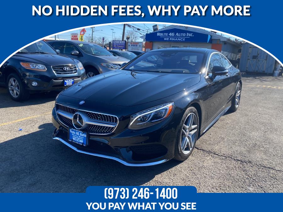 2015 Mercedes-Benz S-Class 2dr Cpe S 550 4MATIC, available for sale in Lodi, New Jersey | Route 46 Auto Sales Inc. Lodi, New Jersey