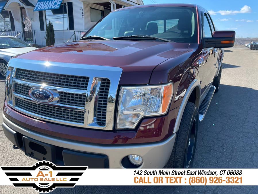 2010 Ford F-150 4WD SuperCab 145" Lariat, available for sale in East Windsor, Connecticut | A1 Auto Sale LLC. East Windsor, Connecticut