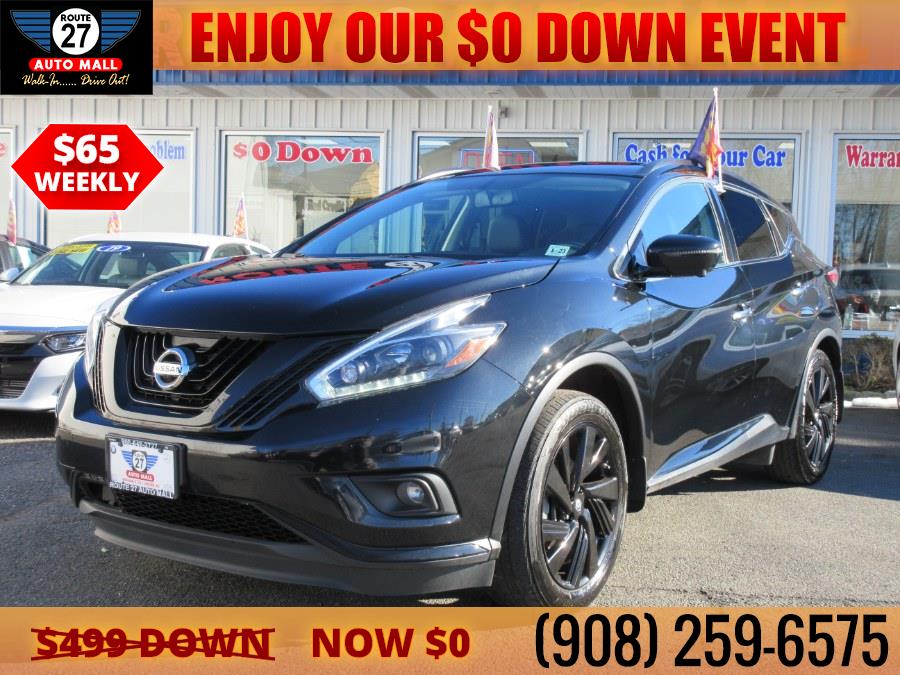 Used Nissan Murano AWD SL 2018 | Route 27 Auto Mall. Linden, New Jersey