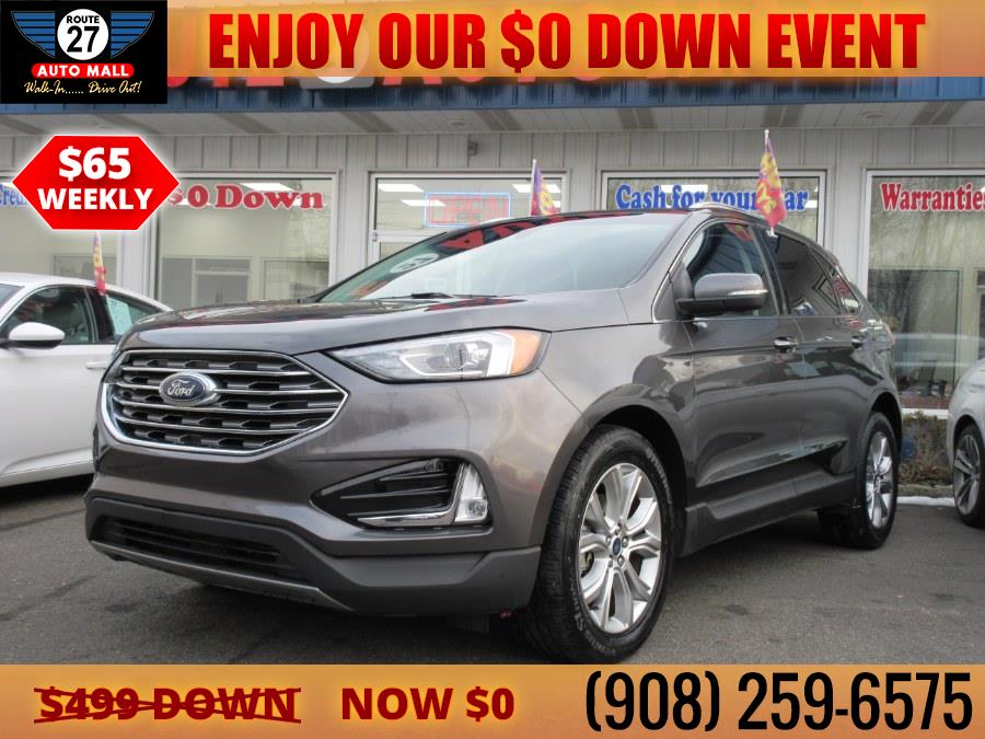 2019 Ford Edge Titanium FWD, available for sale in Linden, New Jersey | Route 27 Auto Mall. Linden, New Jersey 2019 Ford Edge Titanium FWD, available for sale in Linden, New Jersey | Route 27 Auto Mall. Linden, New Jersey
