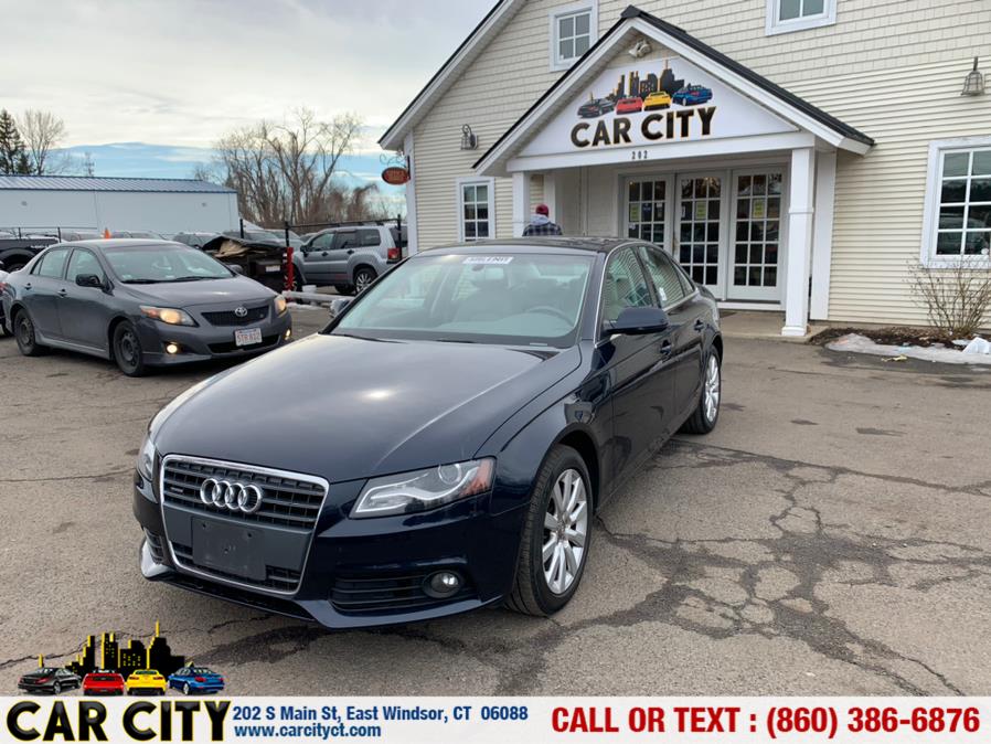 Used Audi A4 4dr Sdn Auto quattro 2.0T Premium Plus 2010 | Car City LLC. East Windsor, Connecticut Used Audi A4 4dr Sdn Auto quattro 2.0T Premium Plus 2010 | Car City LLC. East Windsor, Connecticut