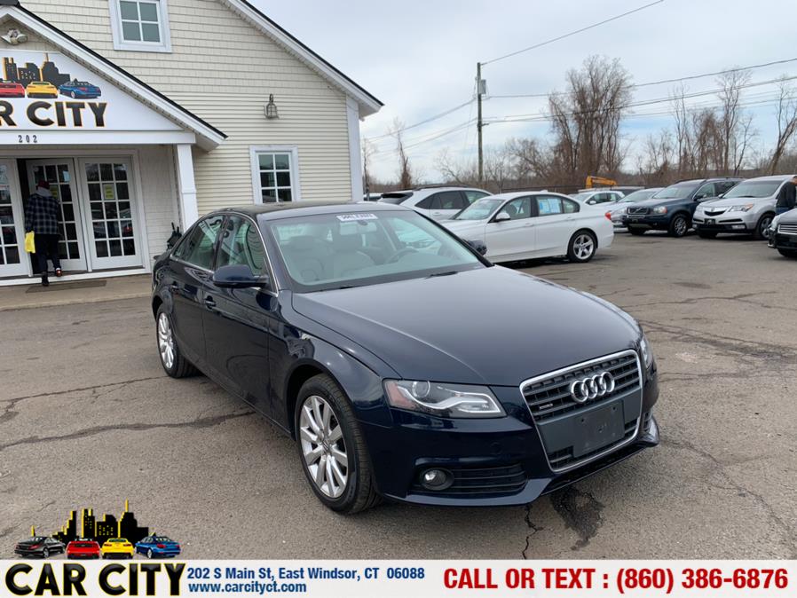Used Audi A4 4dr Sdn Auto quattro 2.0T Premium Plus 2010 | Car City LLC. East Windsor, Connecticut Used Audi A4 4dr Sdn Auto quattro 2.0T Premium Plus 2010 | Car City LLC. East Windsor, Connecticut