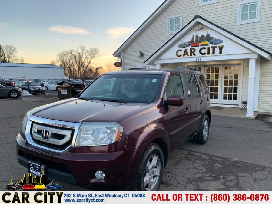 2011 Honda Pilot 4WD 4dr EX-L w/Navi, available for sale in East Windsor, Connecticut | Car City LLC. East Windsor, Connecticut 2011 Honda Pilot 4WD 4dr EX-L w/Navi, available for sale in East Windsor, Connecticut | Car City LLC. East Windsor, Connecticut