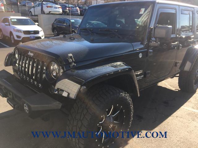 2014 Jeep Wrangler Unlimited 4WD 4dr Sahara, available for sale in Naugatuck, Connecticut | J&M Automotive Sls&Svc LLC. Naugatuck, Connecticut