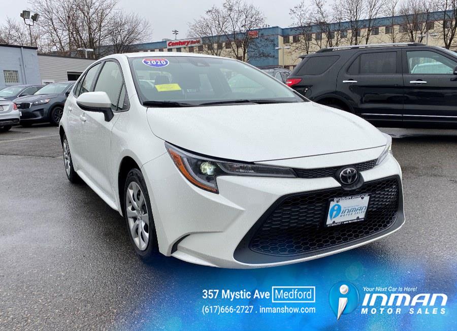 Used Toyota Corolla LE CVT (Natl) 2020 | Inman Motors Sales. Medford, Massachusetts Used Toyota Corolla LE CVT (Natl) 2020 | Inman Motors Sales. Medford, Massachusetts
