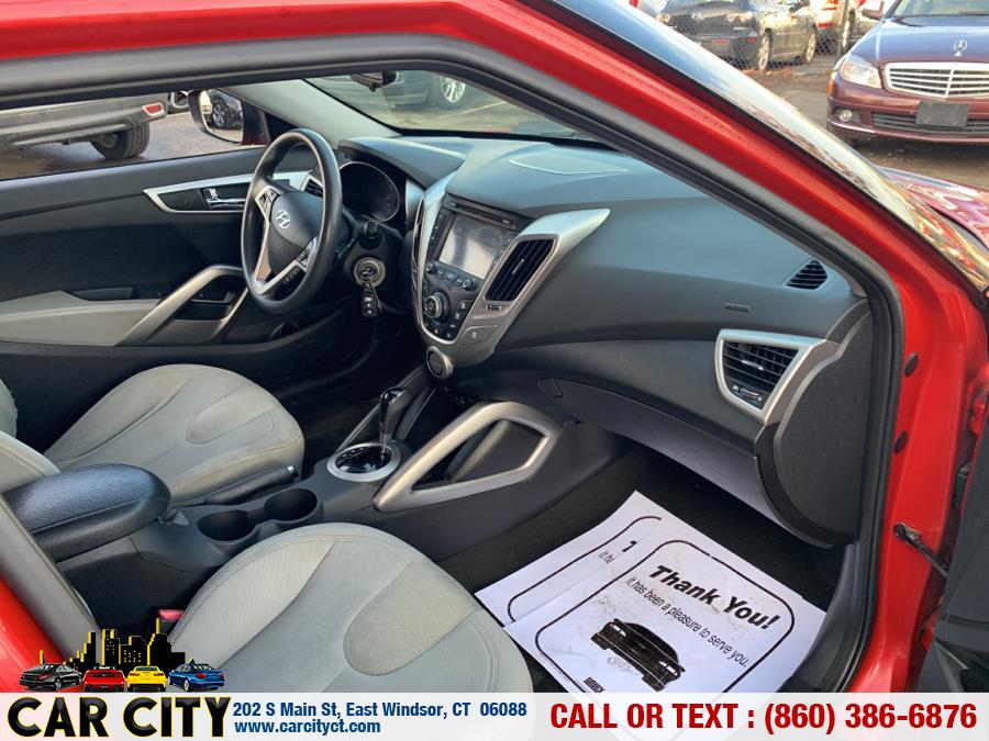 2012 Hyundai Veloster 3dr Cpe Auto w/Gray Int, available for sale in East Windsor, Connecticut | Car City LLC. East Windsor, Connecticut 2012 Hyundai Veloster 3dr Cpe Auto w/Gray Int, available for sale in East Windsor, Connecticut | Car City LLC. East Windsor, Connecticut