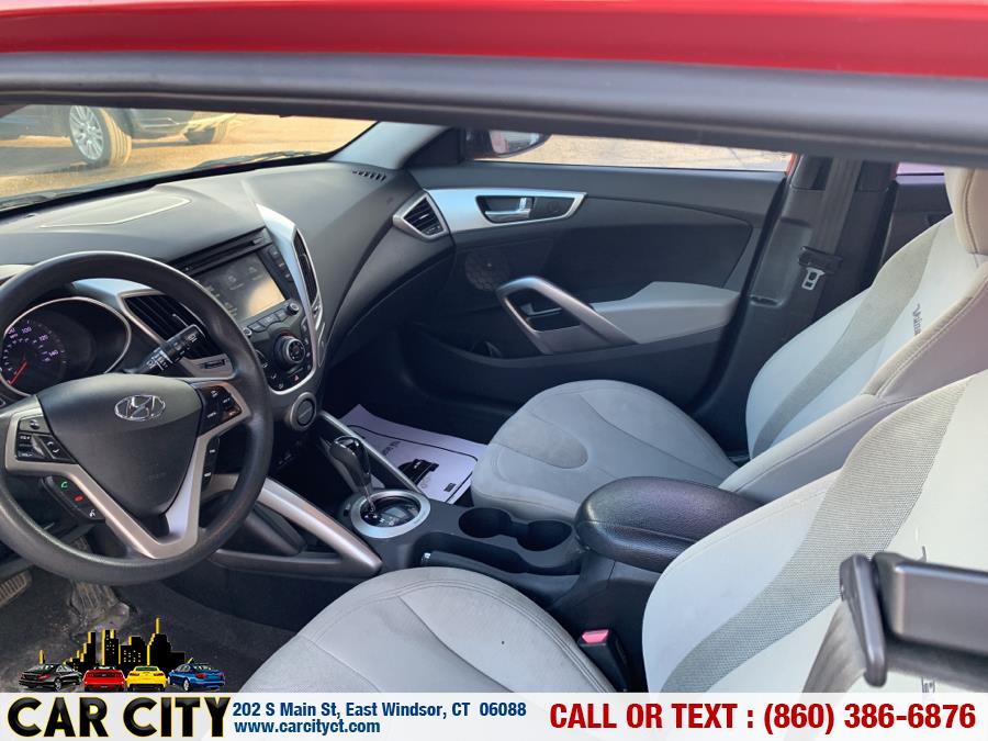 2012 Hyundai Veloster 3dr Cpe Auto w/Gray Int, available for sale in East Windsor, Connecticut | Car City LLC. East Windsor, Connecticut 2012 Hyundai Veloster 3dr Cpe Auto w/Gray Int, available for sale in East Windsor, Connecticut | Car City LLC. East Windsor, Connecticut