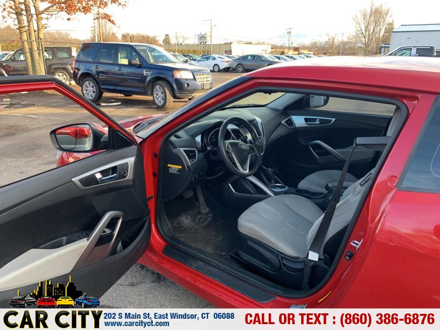 2012 Hyundai Veloster 3dr Cpe Auto w/Gray Int, available for sale in East Windsor, Connecticut | Car City LLC. East Windsor, Connecticut 2012 Hyundai Veloster 3dr Cpe Auto w/Gray Int, available for sale in East Windsor, Connecticut | Car City LLC. East Windsor, Connecticut