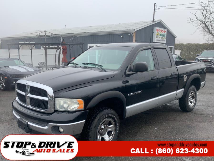 2004 Dodge Ram 1500 4dr Quad Cab 140.5" WB 4WD ST, available for sale in East Windsor, Connecticut | Stop & Drive Auto Sales. East Windsor, Connecticut