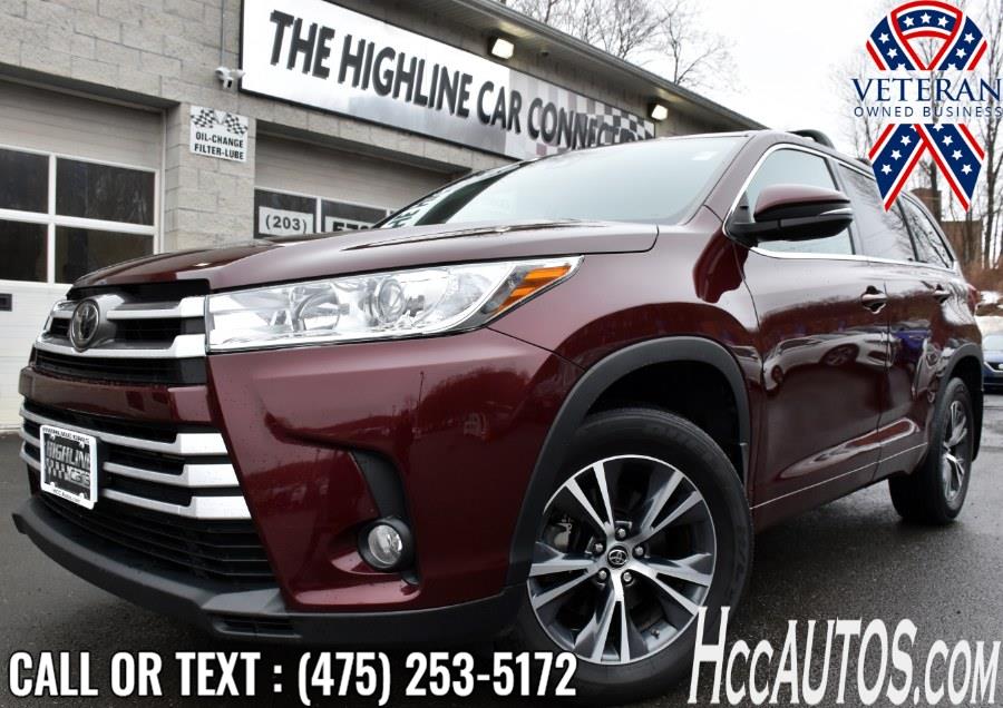 2018 Toyota Highlander LE V6 AWD, available for sale in Waterbury, Connecticut | Highline Car Connection. Waterbury, Connecticut