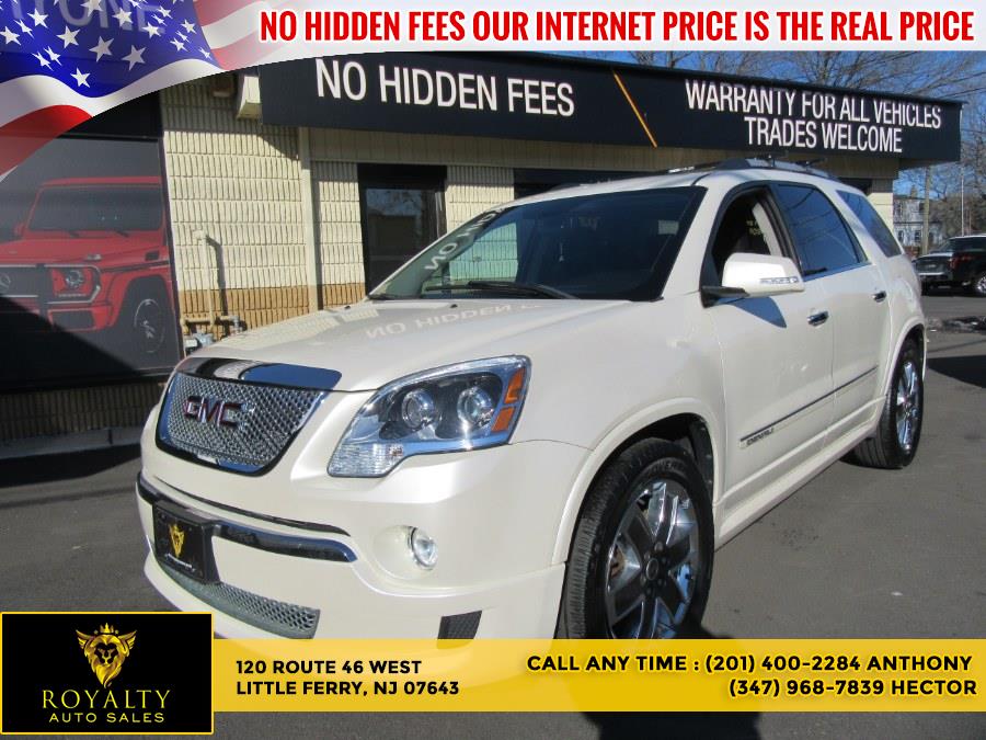 2012 GMC Acadia AWD 4dr Denali, available for sale in Little Ferry, New Jersey | Royalty Auto Sales. Little Ferry, New Jersey