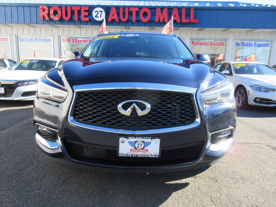 2018 INFINITI QX60 AWD, available for sale in Linden, New Jersey | Route 27 Auto Mall. Linden, New Jersey 2018 INFINITI QX60 AWD, available for sale in Linden, New Jersey | Route 27 Auto Mall. Linden, New Jersey