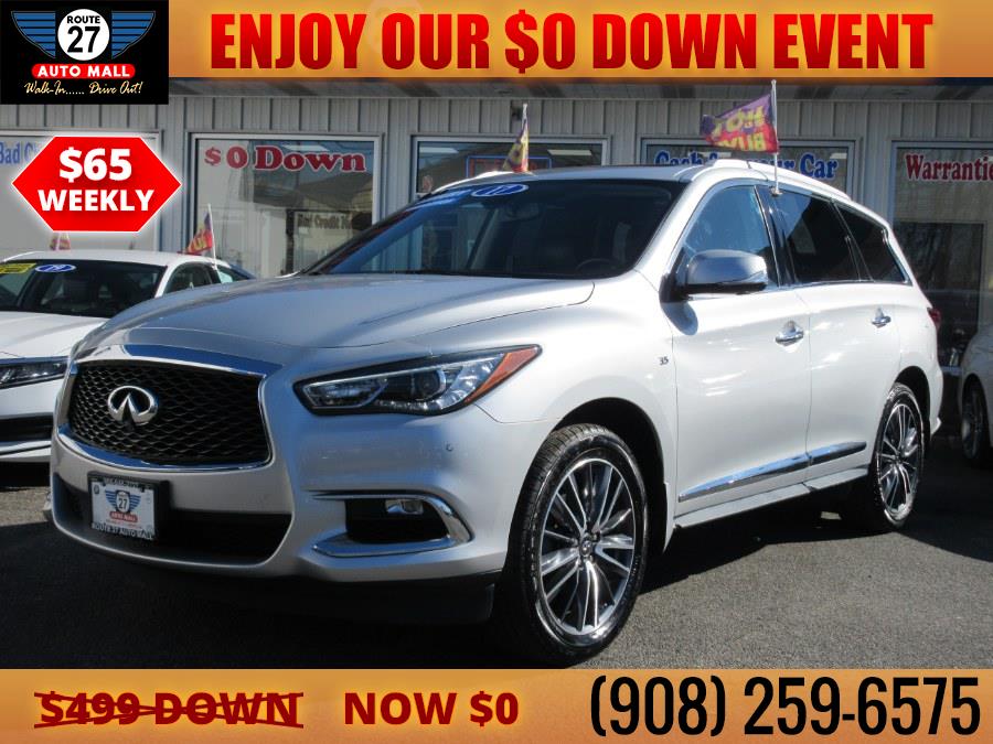 Used INFINITI QX60 AWD 2017 | Route 27 Auto Mall. Linden, New Jersey