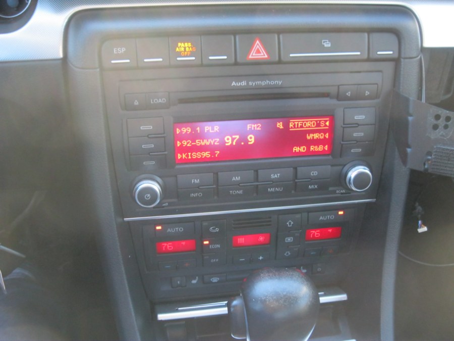 Used Audi A4 2007 4dr Sdn Auto 2.0T quattro 2007 | Automotive Plus. Bristol, Connecticut Used Audi A4 2007 4dr Sdn Auto 2.0T quattro 2007 | Automotive Plus. Bristol, Connecticut
