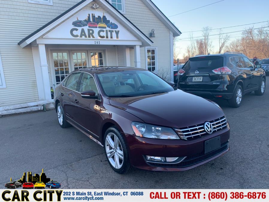 Used Volkswagen Passat 4dr Sdn 3.6L V6 DSG SEL Premium 2013 | Car City LLC. East Windsor, Connecticut Used Volkswagen Passat 4dr Sdn 3.6L V6 DSG SEL Premium 2013 | Car City LLC. East Windsor, Connecticut