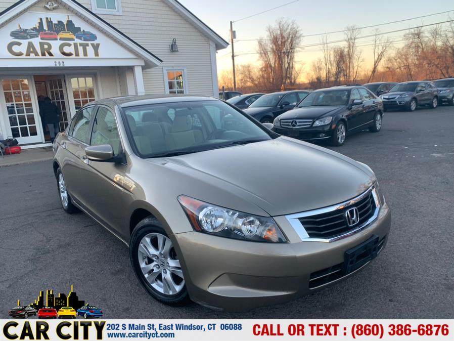 Used Honda Accord Sdn 4dr I4 Auto LX-P 2008 | Car City LLC. East Windsor, Connecticut Used Honda Accord Sdn 4dr I4 Auto LX-P 2008 | Car City LLC. East Windsor, Connecticut
