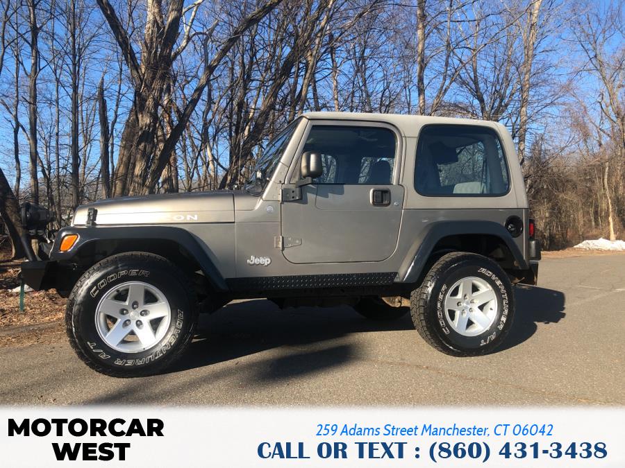 2004 Jeep Wrangler 2dr Rubicon, available for sale in Manchester, Connecticut | Motorcar West. Manchester, Connecticut
