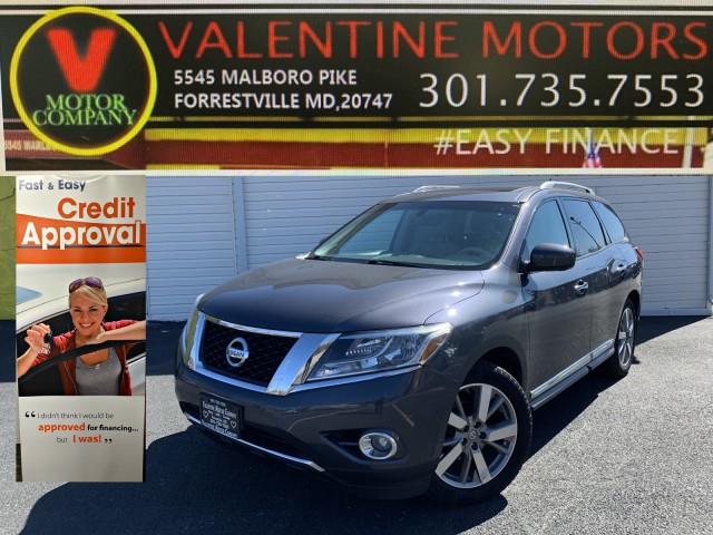 2014 Nissan Pathfinder Platinum, available for sale in Forestville, Maryland | Valentine Motor Company. Forestville, Maryland 2014 Nissan Pathfinder Platinum, available for sale in Forestville, Maryland | Valentine Motor Company. Forestville, Maryland