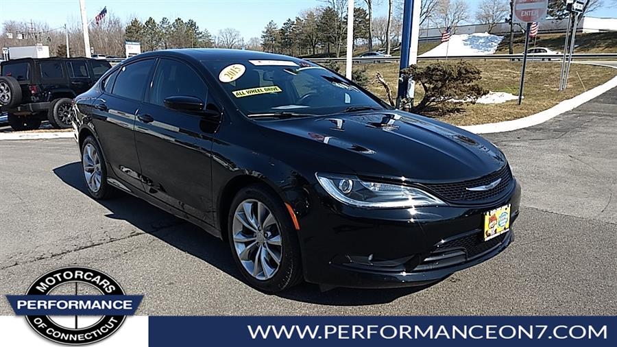 2015 Chrysler 200 4dr Sdn S AWD, available for sale in Wilton, Connecticut | Performance Motor Cars Of Connecticut LLC. Wilton, Connecticut