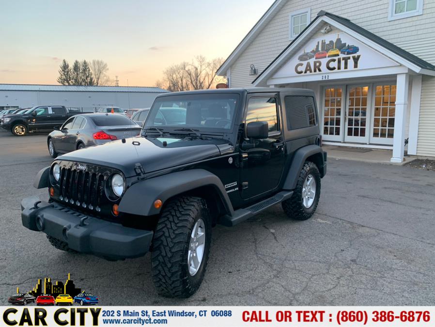 2012 Jeep Wrangler 4WD 2dr Sport, available for sale in East Windsor, Connecticut | Car City LLC. East Windsor, Connecticut