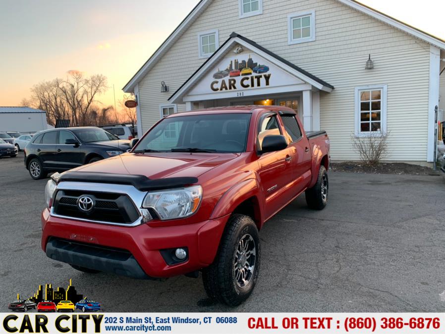 2013 Toyota Tacoma 4WD Double Cab V6 AT (Natl), available for sale in East Windsor, Connecticut | Car City LLC. East Windsor, Connecticut