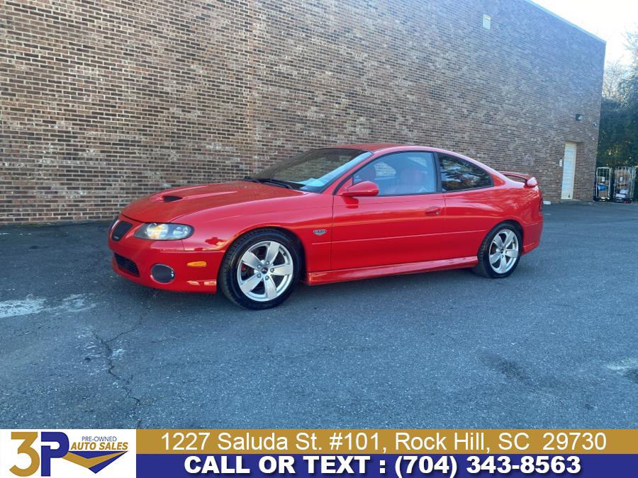 2005 Pontiac GTO 2dr Cpe, available for sale in Rock Hill, South Carolina | 3 Points Auto Sales. Rock Hill, South Carolina